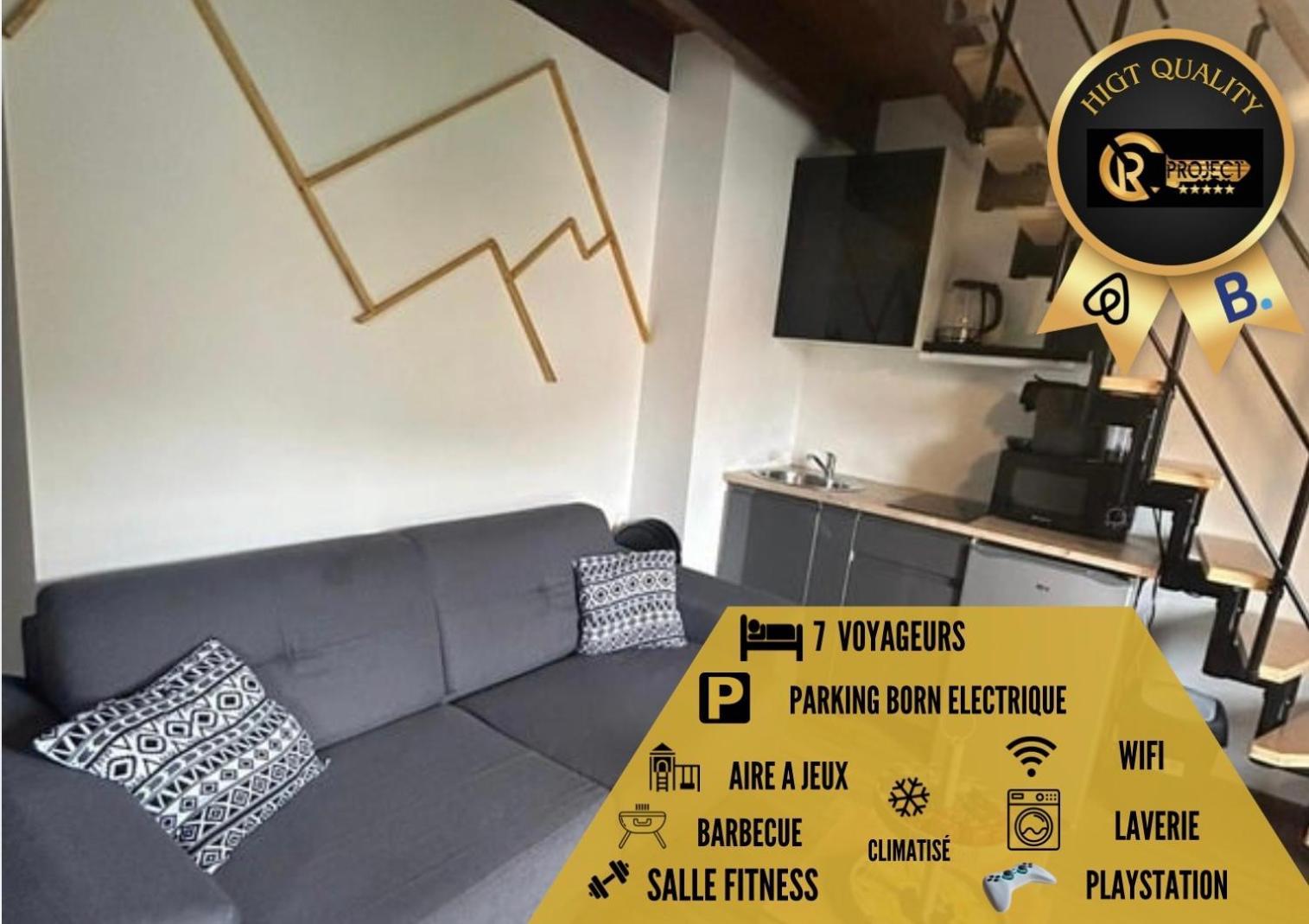 Reve Divin T4 Avec Parking-Barbecue-Laverie-Bagagerie-Salle De Sport-Aire De Jeux-Climatise Lourdes Exterior foto